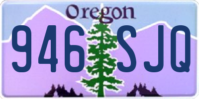 OR license plate 946SJQ