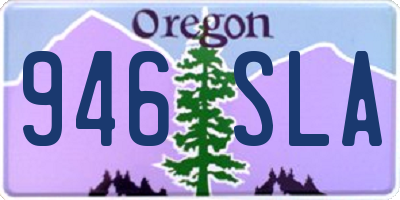 OR license plate 946SLA