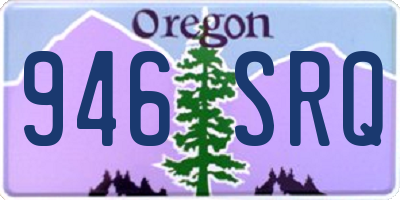 OR license plate 946SRQ
