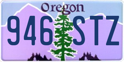 OR license plate 946STZ