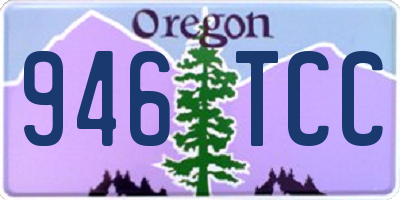 OR license plate 946TCC