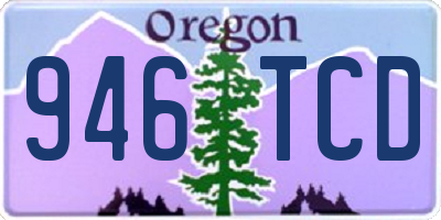 OR license plate 946TCD