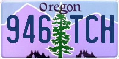 OR license plate 946TCH