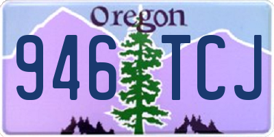 OR license plate 946TCJ