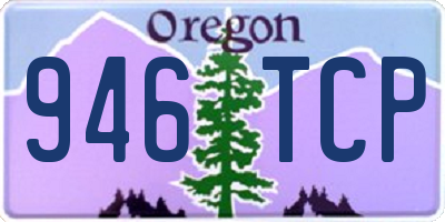 OR license plate 946TCP