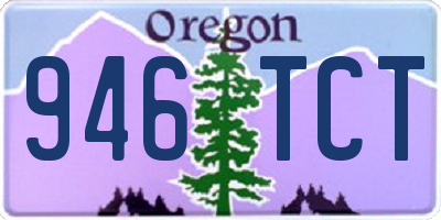 OR license plate 946TCT