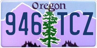 OR license plate 946TCZ