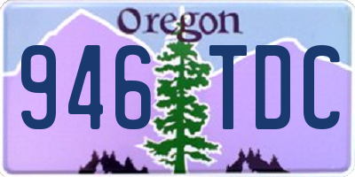OR license plate 946TDC