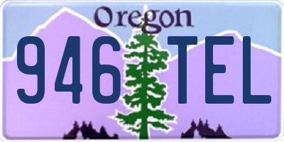 OR license plate 946TEL