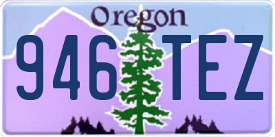 OR license plate 946TEZ