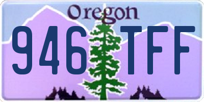 OR license plate 946TFF