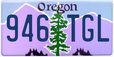 OR license plate 946TGL