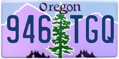 OR license plate 946TGQ