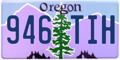 OR license plate 946TIH