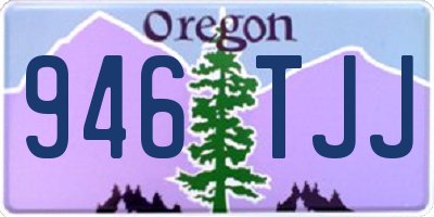 OR license plate 946TJJ