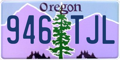 OR license plate 946TJL