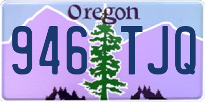 OR license plate 946TJQ