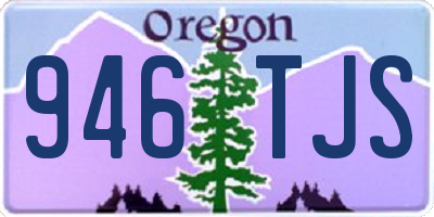 OR license plate 946TJS