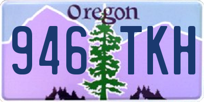 OR license plate 946TKH