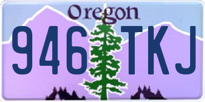 OR license plate 946TKJ