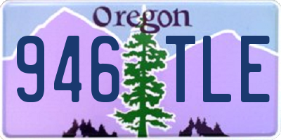 OR license plate 946TLE
