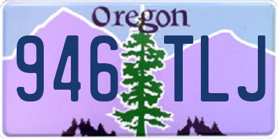 OR license plate 946TLJ
