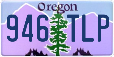 OR license plate 946TLP