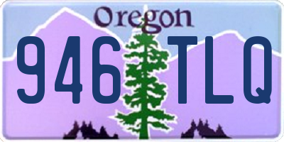 OR license plate 946TLQ