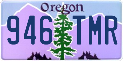 OR license plate 946TMR