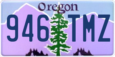 OR license plate 946TMZ