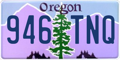 OR license plate 946TNQ