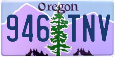 OR license plate 946TNV