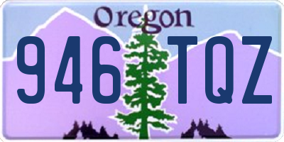 OR license plate 946TQZ