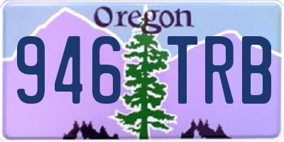 OR license plate 946TRB