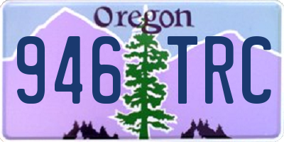 OR license plate 946TRC