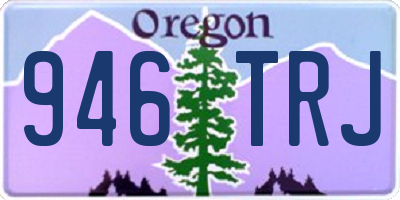 OR license plate 946TRJ