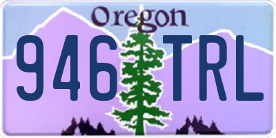 OR license plate 946TRL