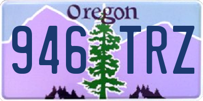 OR license plate 946TRZ