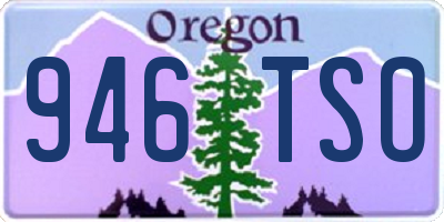 OR license plate 946TSO