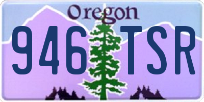 OR license plate 946TSR