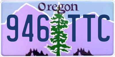 OR license plate 946TTC