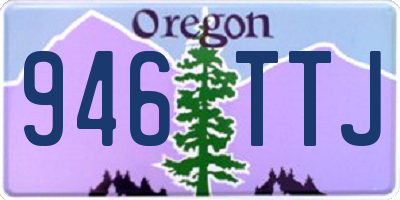 OR license plate 946TTJ