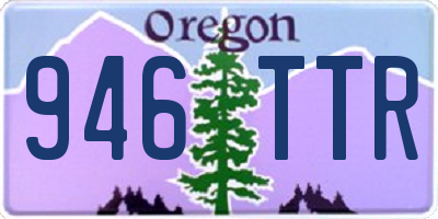 OR license plate 946TTR