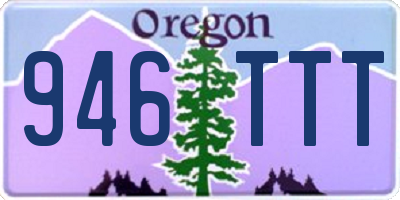 OR license plate 946TTT
