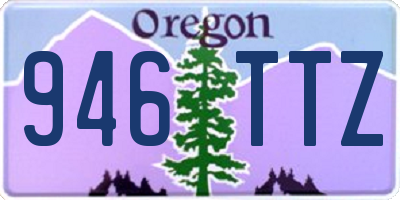 OR license plate 946TTZ