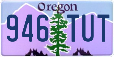 OR license plate 946TUT