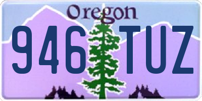 OR license plate 946TUZ