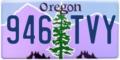OR license plate 946TVY