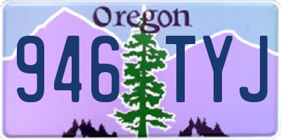 OR license plate 946TYJ
