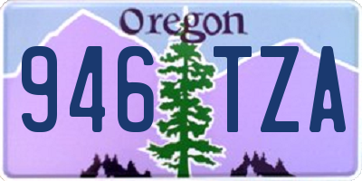 OR license plate 946TZA